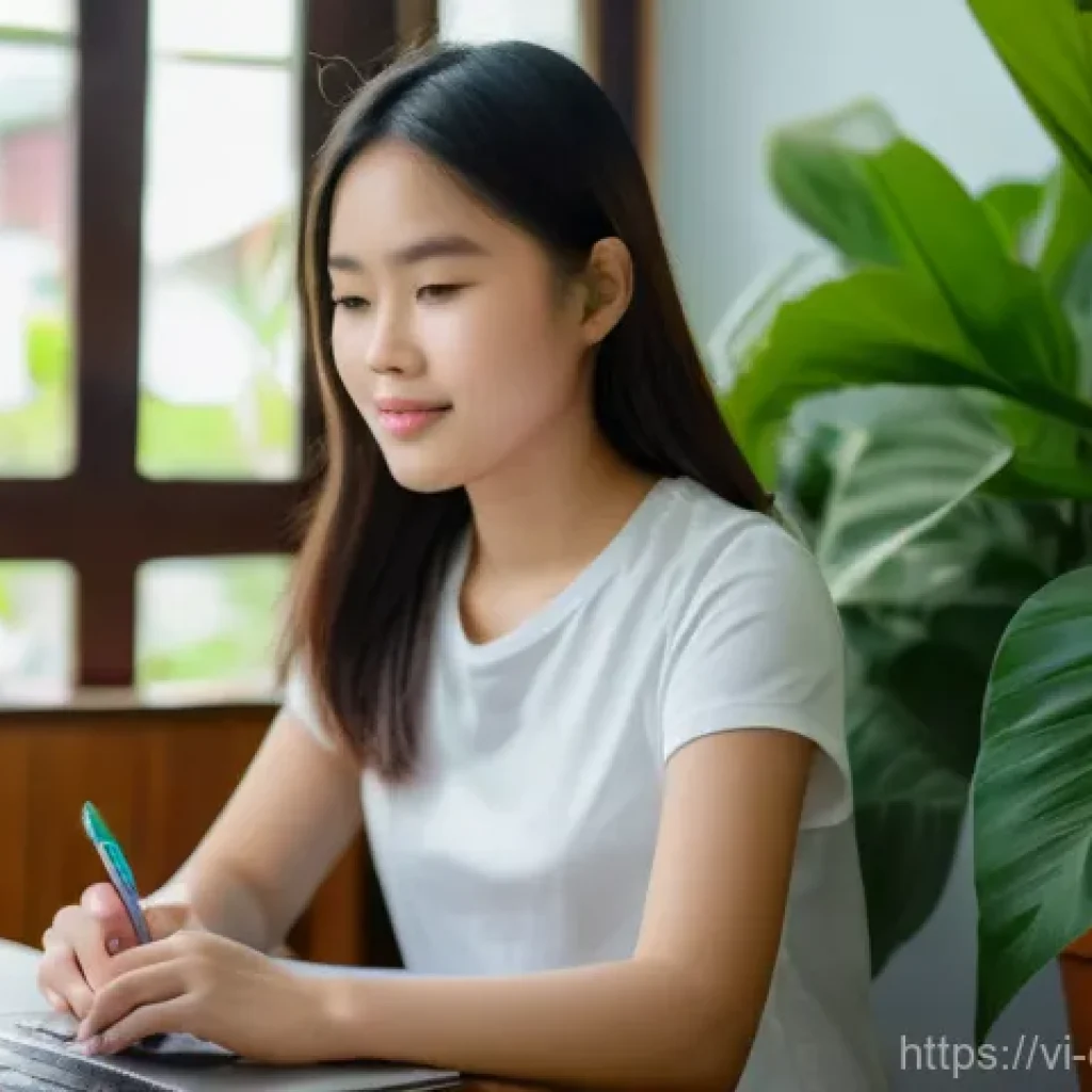 디지털 학습의 기술 혁신 - Personalized AI Tutor for Vietnamese Student**

*   **Prompt:** A young Vietnamese female student, a...