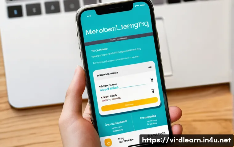 디지털 학습의 경험 개선 - A modern, clean online learning platform interface displayed on a Vietnamese smartphone screen, feat...